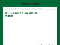 attler-markt.de Webseite Vorschau