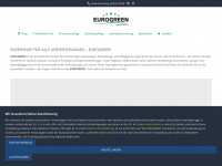 eurogreen.at Webseite Vorschau