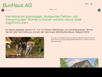 burihausag.ch Webseite Vorschau