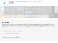 kollerhomes.ch Webseite Vorschau