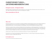 christopher-tusch.de Webseite Vorschau
