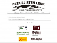 detaillisten-lenk.ch Webseite Vorschau