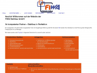 fiwa-stahlbau.at Webseite Vorschau