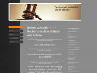 rechtsanwalt-achim.de Webseite Vorschau
