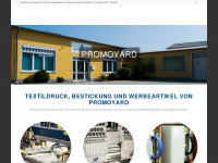 promoyard.de Webseite Vorschau