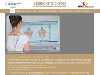 dsm-gesundheits-checks.de Webseite Vorschau