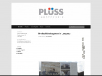 pluess-haustechnik.ch Webseite Vorschau