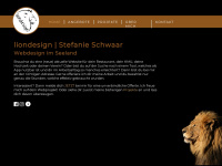 liondesign.ch Webseite Vorschau