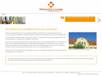 wiesental-lounge.de Webseite Vorschau