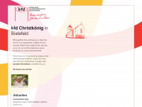 kfd-christkoenig.de Webseite Vorschau