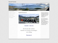 auszeit-ascona.ch Webseite Vorschau