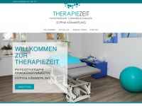 therapiezeit-minden.de Webseite Vorschau