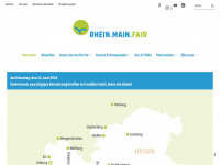 rheinmainfair.org Webseite Vorschau