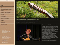 gitarrenunterricht-stutz.de Webseite Vorschau