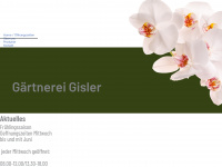 gaertnerei-gisler.ch Webseite Vorschau