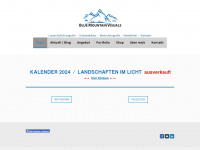 bluemountainvisuals.ch Webseite Vorschau