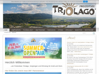 triolago.eu Webseite Vorschau