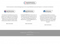 moriggl-group.com Webseite Vorschau