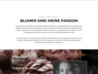 christablumer.ch Webseite Vorschau