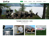isola-capra.ch Webseite Vorschau