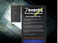 7events.at Webseite Vorschau