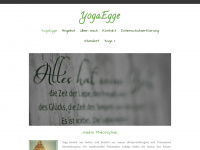 yogaegge.ch Webseite Vorschau