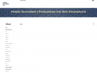 mobilejournalism.ch Webseite Vorschau