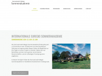 sommerakademie-salzburg.at Webseite Vorschau