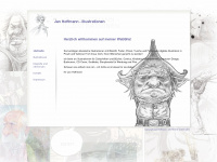 jan-hoffmann-illustrationen.de Webseite Vorschau
