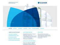ecovor.ch Webseite Vorschau