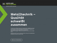 hoffelner-metalltechnik.at Webseite Vorschau