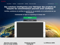 qima.fr Webseite Vorschau