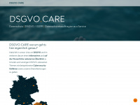 dsgvo.care Webseite Vorschau