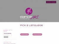 danceart-company.at Webseite Vorschau
