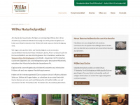 wilau-naturholz.de Webseite Vorschau