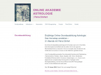 online-akademie-astrologie.com Webseite Vorschau