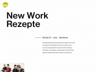 new-work-rezepte.de Webseite Vorschau