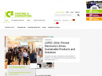 coating-converting.com Webseite Vorschau
