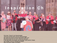 inspirationchor.de Webseite Vorschau