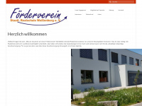 foerderverein-rswug.de Webseite Vorschau