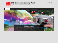 spd-leipzig-west.de Webseite Vorschau