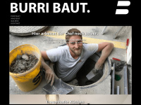 burribaut.ch Webseite Vorschau