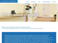 hausarztpraxis-bonndorf.de Webseite Vorschau