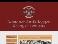romaner-antikdoggen-zwinger-vom-sax.de Webseite Vorschau