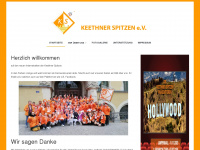 keethner-spitzen.de Webseite Vorschau