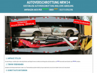 autoverschrottung-nrw24.de Webseite Vorschau