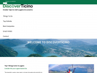 discoverticino.ch Webseite Vorschau