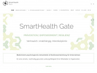 smarthealthgate.com Webseite Vorschau