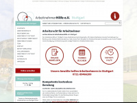 arbeitnehmerhilfe-stuttgart.de Webseite Vorschau