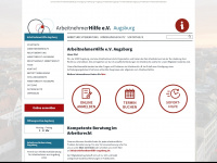 arbeitnehmerhilfe-augsburg.de Webseite Vorschau